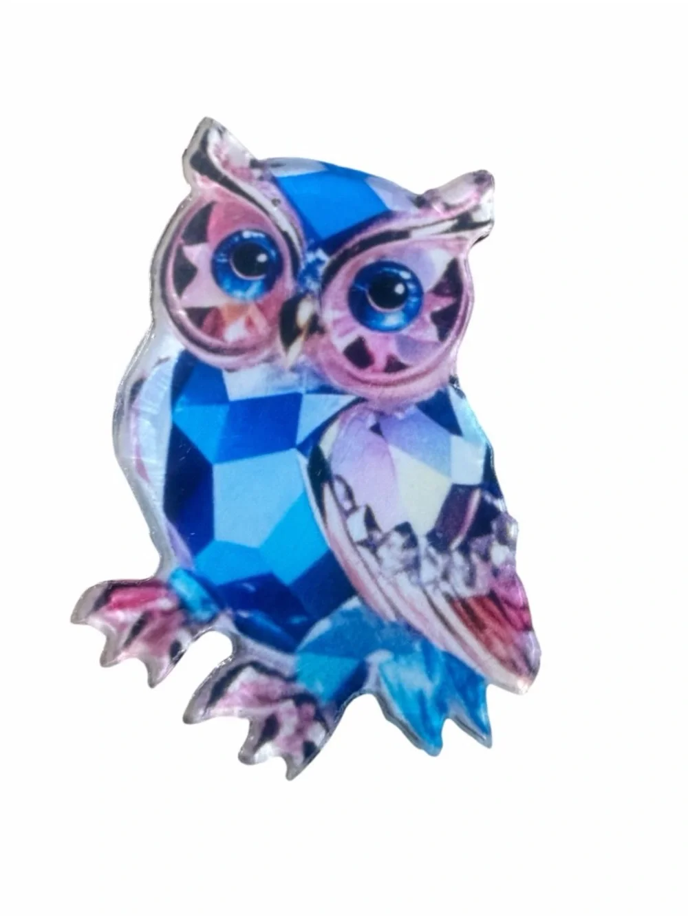 Colorful Owl Phone Stand